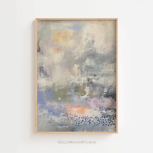 Pastel Modern Abstract Wall Art - Printable Wall Art - Minimalist art print - Wall Decor - Contemporary Living Room Art - DIGITAL DOWNLOAD