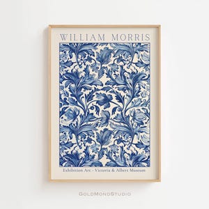 William Morris Poster, Morris Print, Vintage Wall Art, Textile wall art, Morris Poster, Wall Decor, Living Room, Wall Art,DIGITAL DOWNLOAD