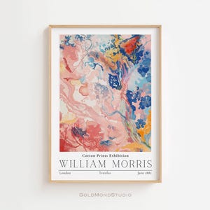 William Morris Poster, Morris Print, Vintage Wall Art, Textile wall art, Morris Poster, Wall Decor, Living Room, Wall Art, DIGITAL DOWNLOAD