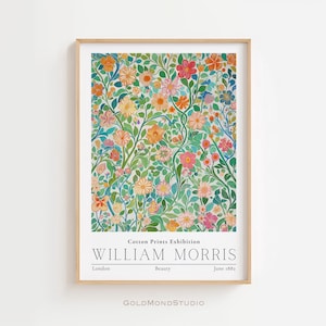 William Morris Poster, Morris Print, Vintage Wall Art, Textile wall art, Morris Poster, Wall Decor, Living Room, Wall Art,DIGITAL DOWNLOAD