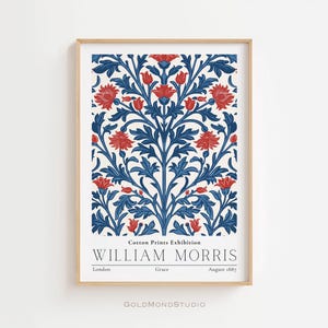 William Morris Poster, Morris Print, Vintage Wall Art, Textile wall art, Morris Poster, Wall Decor, Living Room, Wall Art,DIGITAL DOWNLOAD
