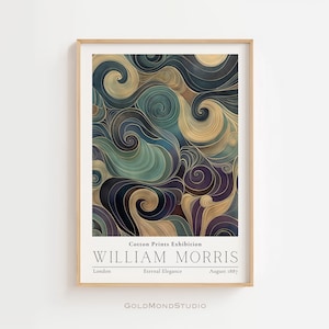William Morris Poster, Morris Print, Vintage Wall Art, Textile wall art, Morris Poster, Wall Decor, Living Room, Wall Art,DIGITAL DOWNLOAD