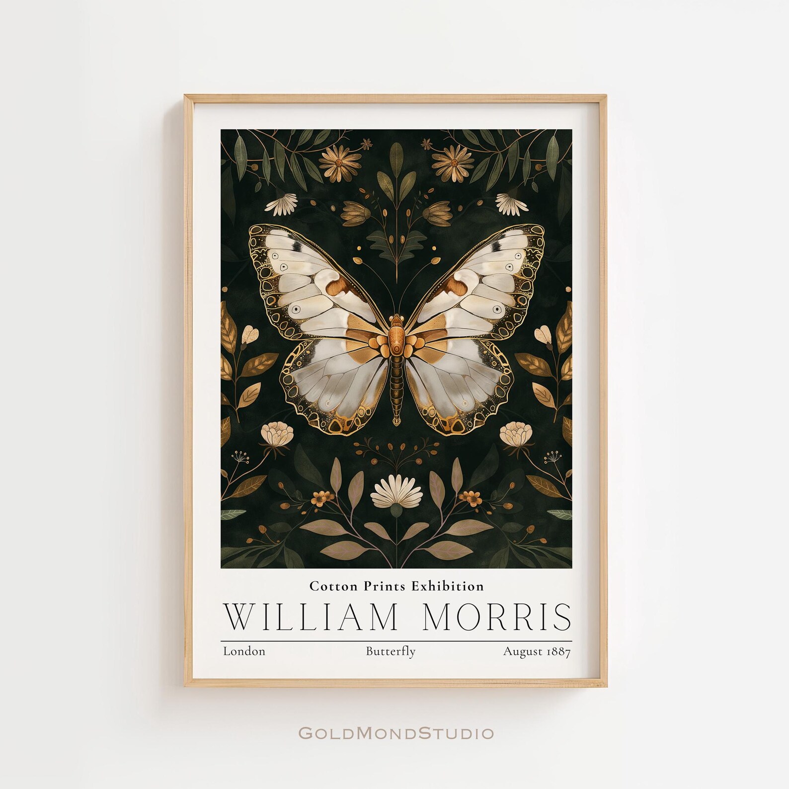 William Morris Poster, Morris Print, Vintage Wall Art, Butterfly Wall ...