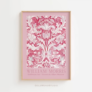 William Morris Poster, Morris Print, Vintage Wall Art, Textile wall art, Morris Poster, Wall Decor, Living Room, Wall Art,DIGITAL DOWNLOAD