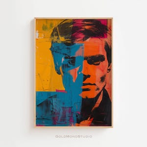 Andy Warhol Poster, Warhol Print, Rothko Art, Printable Wall Art, Gallery Wall Art, Wall Decor, Living Room, Wall Art, DIGITAL DOWNLOAD