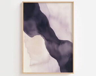 Abstract art print, Watercolor Wall Art, Abstract Landscape, Printable Wall Art, Wall Decor, Contemporary art, Living Room, DIGITAL DOWNLOAD