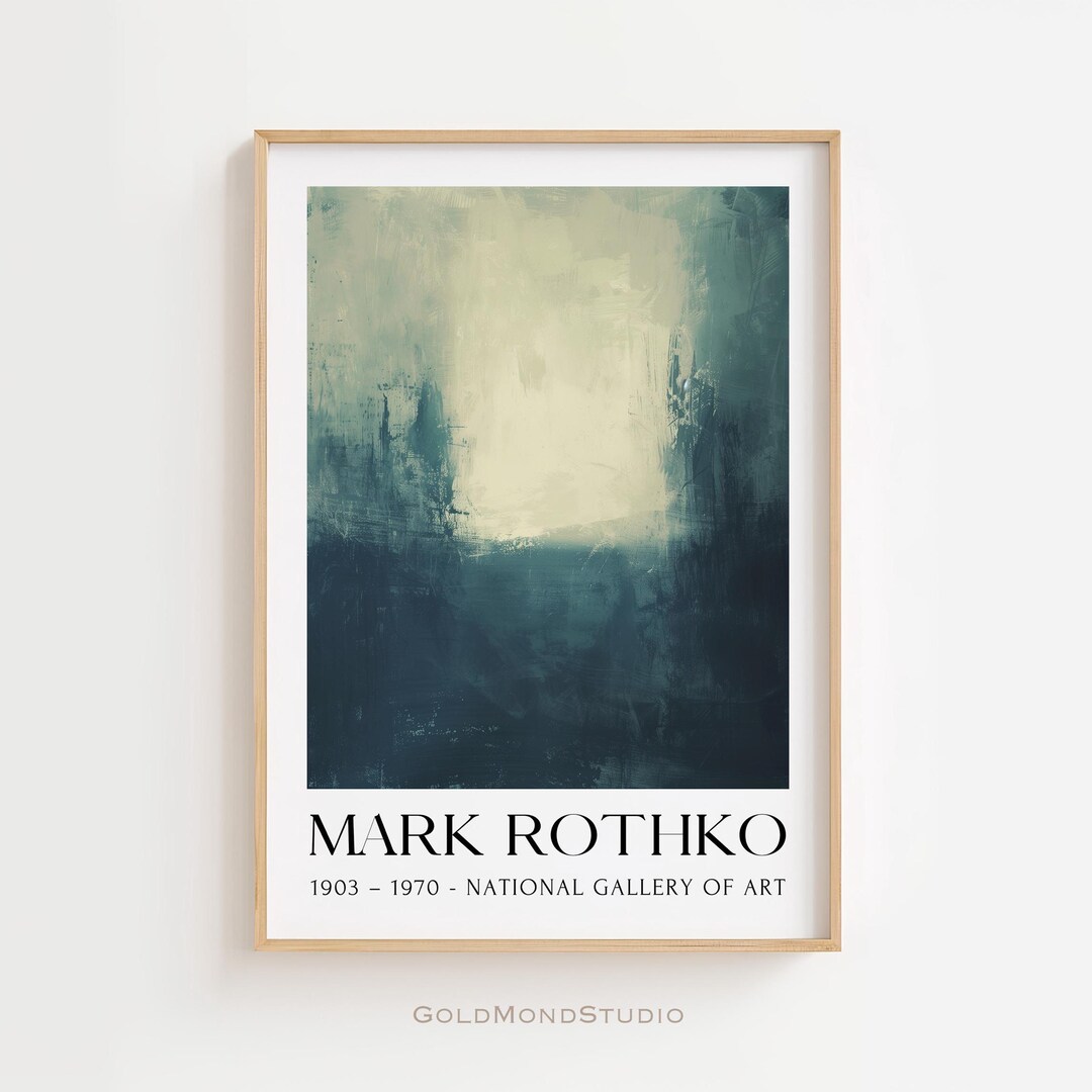 Mark Rothko Printable Mark Rothko Poster, Mark Rothko Print, Rothko Art, Printable Wall Art ...