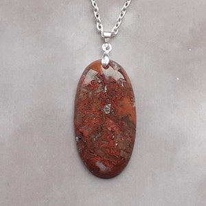 Poppy Jasper Pendant