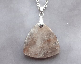 Rutilated Quartz Pendant