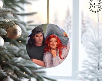 Crescent City Ceramic Ornament Set: Booktok Christmas Decor