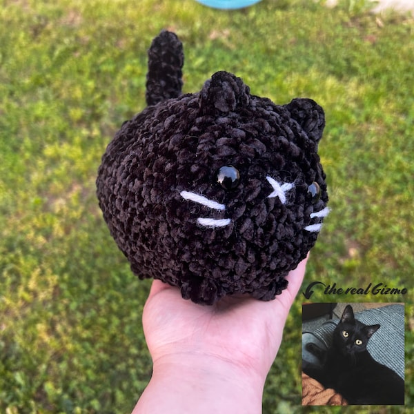 Crochet Cat Loaf Cat Potato Amigurumi Crochet Plushie Stuffed Animal