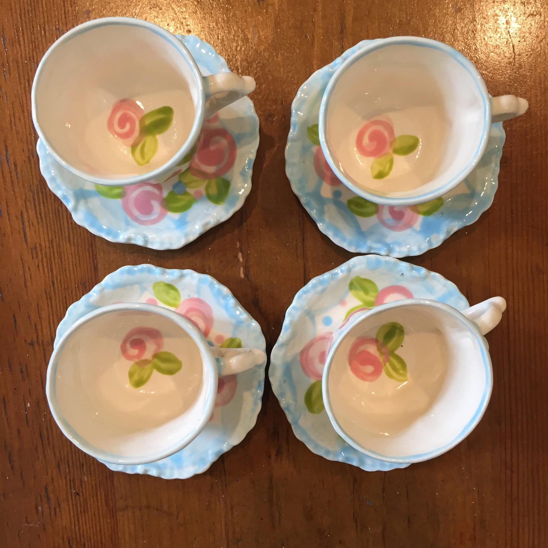 personalized tea party set