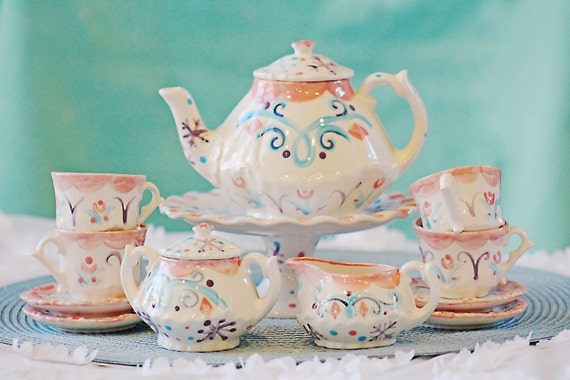 frozen tea set