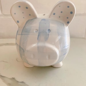 Gingham Preppy Piggy Bank image 2