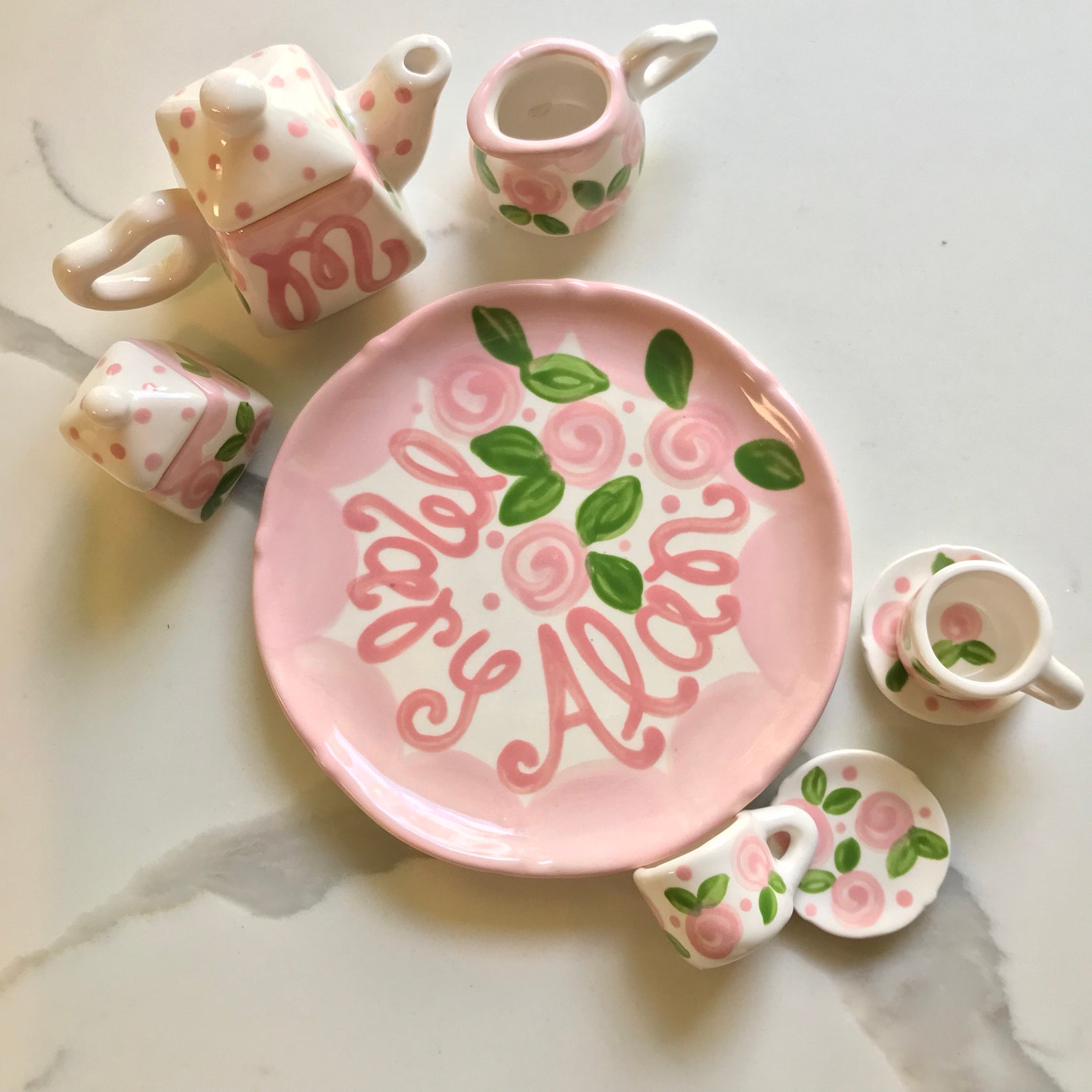 tiny tea set