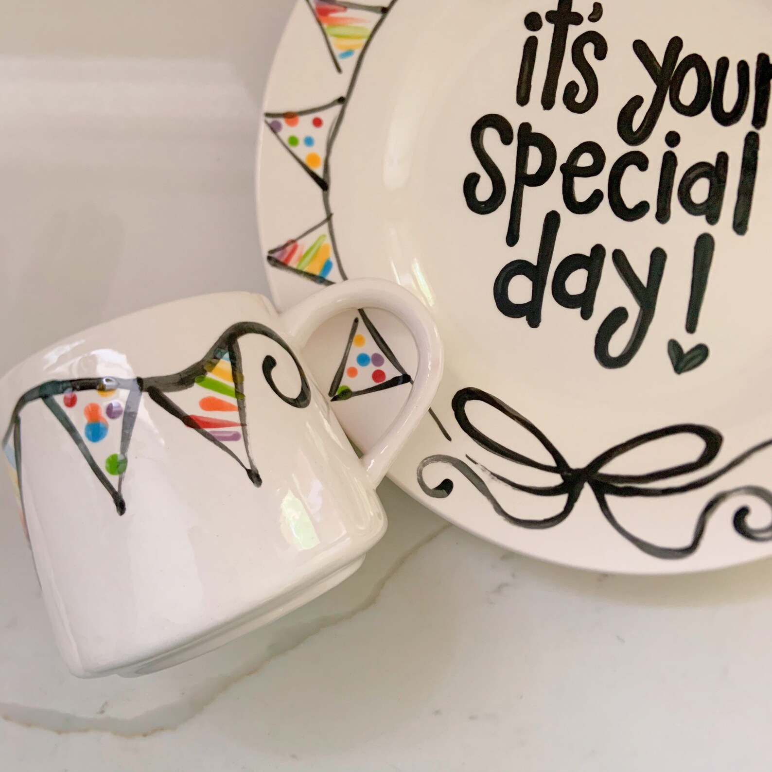 Its Your Special Day Plate and Mug Set for All Your Family Etsy