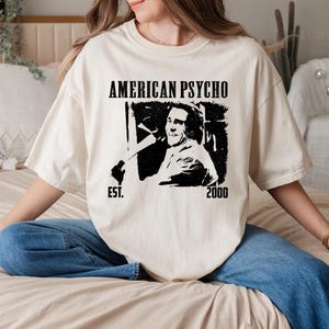 American Psycho Shirt, American Psycho Movie Shirt, Vintage TShirt, Retro Shirt, Classic Shirt, Gifts for him, Christmas Gift