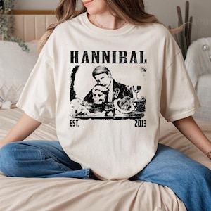 Hannibal Tv Series Shirt, Hannibal Shirt, Movie Shirt, Vintage Shirt, Retro Shirt, Classic Shirt, Gifts for him, Christmas Gifts