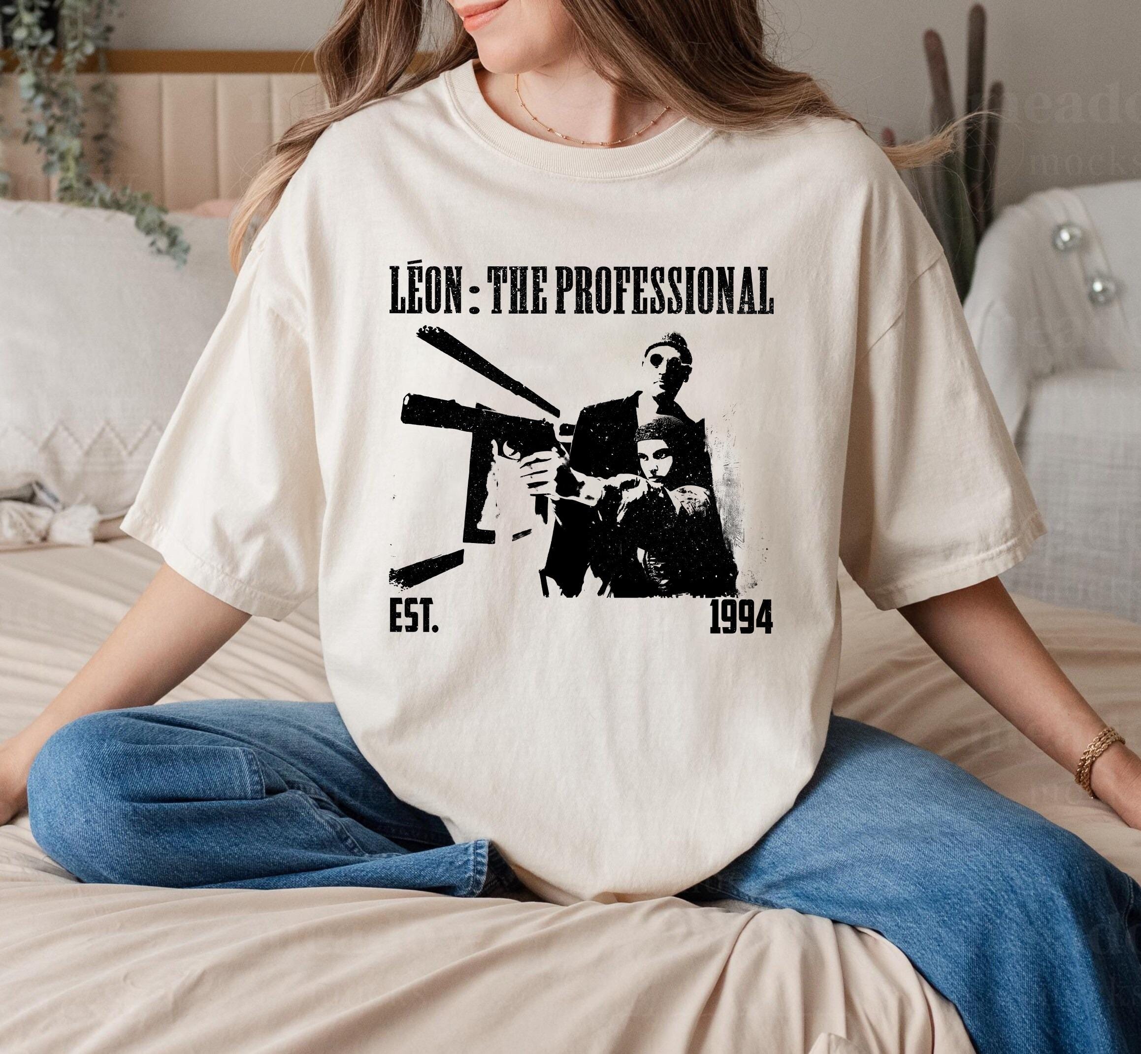 90s LEON レオン　USA 映画Tシャツ　M 90s USA レオンLeon The Professional 映画TシャツM - メルカリ