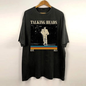 Talking Heads Shirt, Talking Heads Rock Band Shirt, Retro Shirt, Vintage Shirt, Classic Shirt, Gifts for him, Christmas Gifts