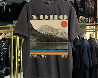 Yoho National Park Shirt, Canada Shirt, Comfort Colors Shirt, Yoho Shirt, Yoho Hoodie, Yoho Sweatshirt,  Hiking Shirt, Gift for him