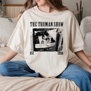 映画Tシャツ　トゥルーマンショー　 vintage 映画 トゥルーマン・ショー Tシャツ ジム・キャリー - メルカリ