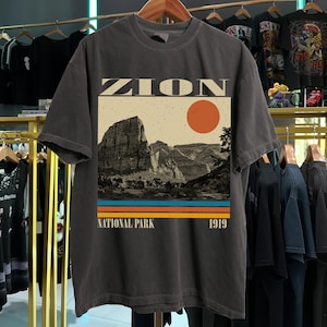 Zion National Park Shirt, Utah Shirt, Comfort Colors Shirt, Zion Shirt, Zion Sweatshirt, Zion Hoodie, Zion Hiking Shirt, Gift for him