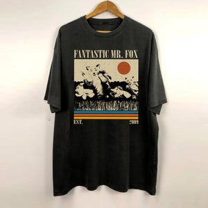 Fantastic Mr. Fox Shirt, Fantastic Mr Fox Shirt, Retro Shirt, Vintage Shirt, Classic Shirt, Gifts for him, Christmas Gifts