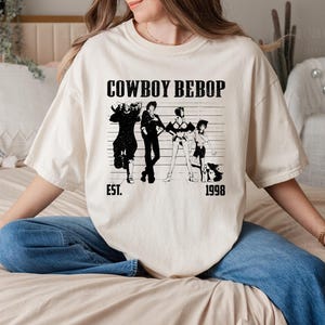 Cowboy Bebop Shirt, Cowboy Bebop Anime Shirt, Vintage Shirt, Retro Shirt, Classic Shirt, Gifts for him, Christmas Gifts