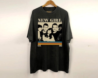 New Girl Tv Series Shirt, New Girl Shirt, Film Shirt, Vintage Shirt, Retro Shirt, Classic Shirt, Gifts for him, Christmas Gifts