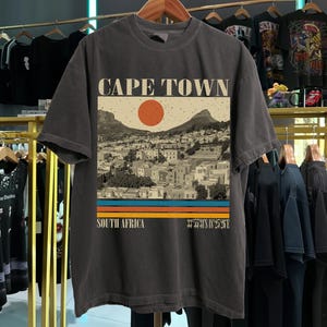 Cape Town Travel Shirt, South Africa, Comfort Colors T-Shirt, Cape Town Shirt, Cape Town City Trip, Cape Town Sweatshirt, Cape Town Tee