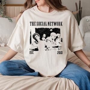 The Social Network Shirt, Movie Shirt, Vintage Shirt, Retro Shirt, Classic Shirt, Gifts for him, Christmas Gifts