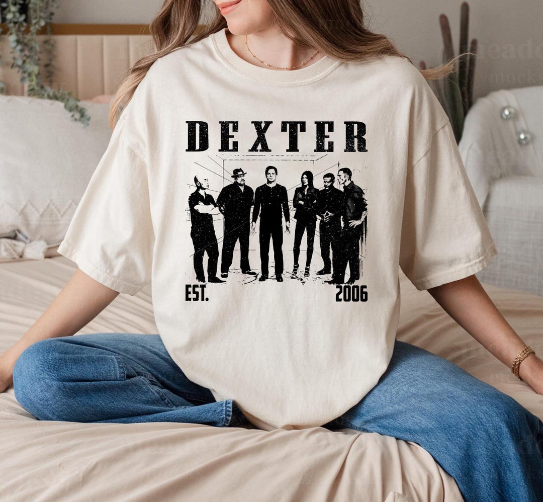 Dexter Shirt, Dexter Tv Series Shirt, Retro Shirt, Vintage Shirt ...