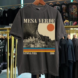 Mesa Verde National Park Shirt, Colorado Shirt, Comfort Colors Shirt, Mesa Verde Shirt, Mesa Verde Hoodie, Retro Shirt, Hiking Shirt