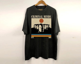 Criminal Minds Tv Series Shirt, Criminal Minds Shirt, Retro Shirt, Vintage Shirt, Classic Shirt, Gifts for him, Christmas Gifts