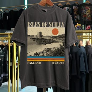 Isles of Scilly Travel Shirt, England, Comfort Colors T-Shirt, Isles of Scilly City Shirt, Isles of Scilly Hoodie, Sweatshirt, Trip Shirt