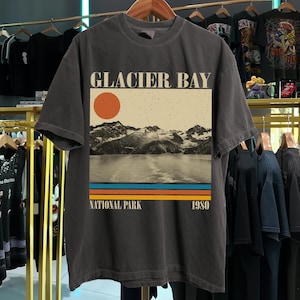 Glacier Bay National Park Shirt, Alaska Shirt, Comfort Colors Shirt, Glacier Bay Shirt, Glacier Bay Sweatshirt, Hoodie, Hiking Shirt