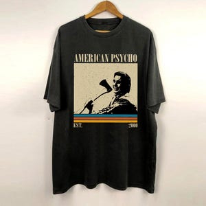 American Psycho Shirt, American Psycho Movie Shirt, Vintage TShirt, Retro Shirt, Classic Shirt, Gifts for him, Christmas Gift