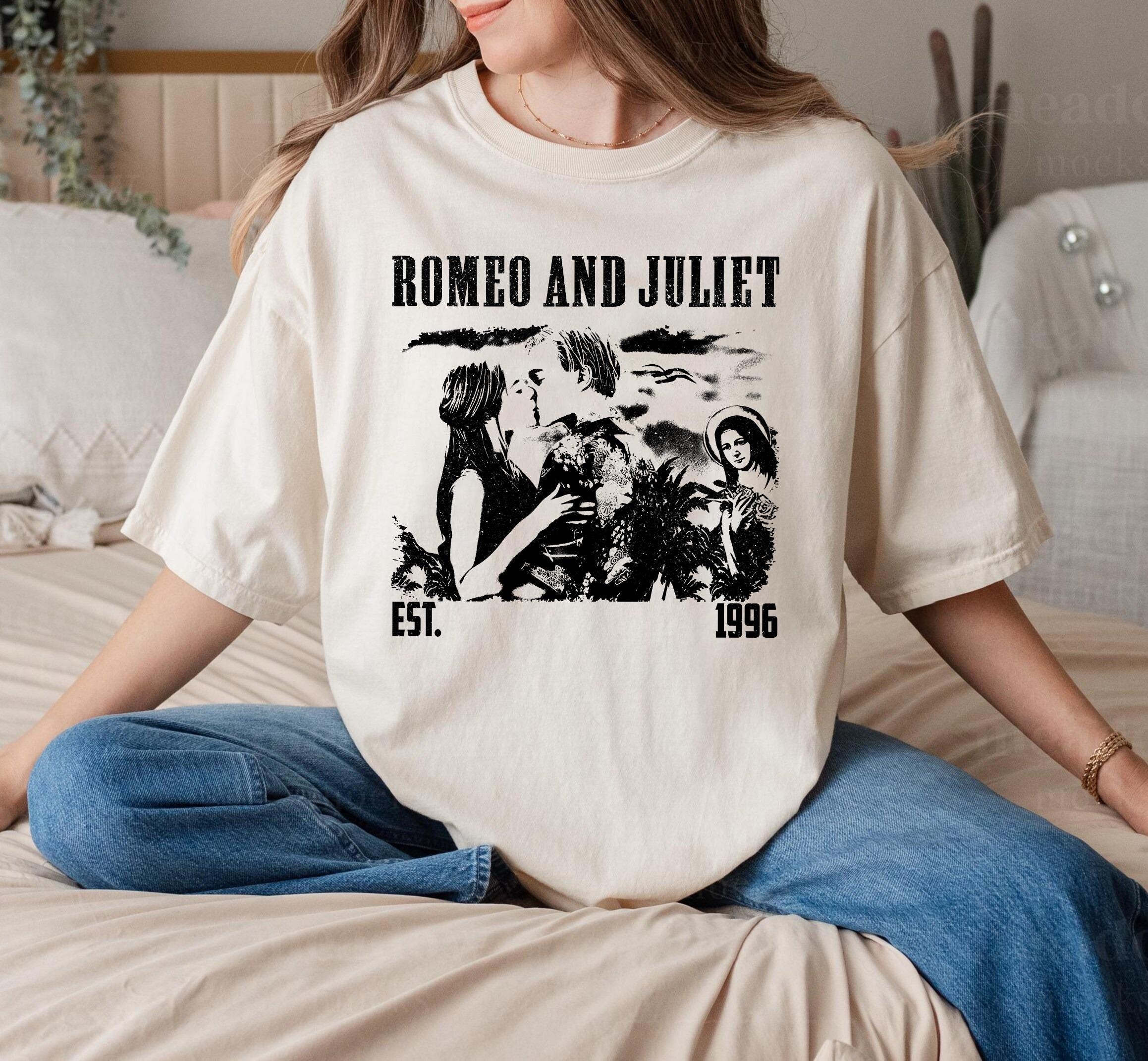 ロミオとジュリエット ROMEO+JULIET Tシャツ　ヴィンテージTシャツ 新品 ロミオ＆ジュリエット レオナルドディカプリオ ユニ