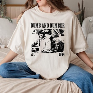 Dumb and Dumber Shirt, Dumb and Dumber Movie Shirt, Vintage Shirt, Retro Shirt, Classic Shirt, Gifts for him, Christmas Gifts