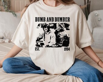 Dumb and Dumber Shirt, Dumb and Dumber Movie Shirt, Vintage Shirt