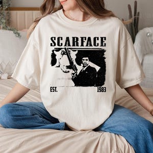 Scarface Shirt, Scarface Movie Shirt, Retro Shirt, Vintage Shirt, Retro TShirt, Classic Shirt, Gifts for him, Christmas Gifts