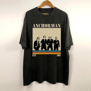 Anchorman Shirt, Anchorman Movie Shirt, Minimalist Shirt, Vintage TShirt, Retro Shirt, Classic Shirt, Gifts for him, Christmas Gift