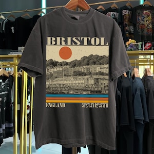 Bristol Travel Shirt, England, Comfort Colors T-Shirt, Bristol Shirt, Bristol Hoodie, Bristol Sweatshirt, Nature Hiking, Bristol Trip Shirt