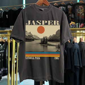 Jasper National Park Shirt, Alberta Shirt, Comfort Colors Shirt, Jasper Shirt, Jasper Sweatshirt, Jasper Hoodie, Hiking Shirt