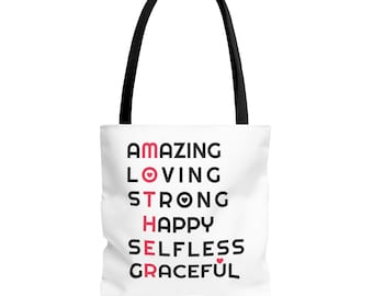 Mother tote bag, Mother's day tote bag,  Amazing mother tote bag, Mother's day gift, Funny mother tote bag, Mom birthday gift, gift for mom