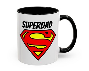 Superdad Accent koffiemok (11, 15oz)