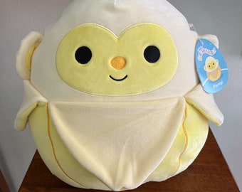 Squishmallow Pierogi la Scimmia Banana