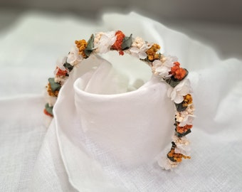 Corona di capelli, corona di capelli, accessori per capelli, cerchio di fiori, fascia per capelli, comunione, damigella di fiori, sposa, accessori