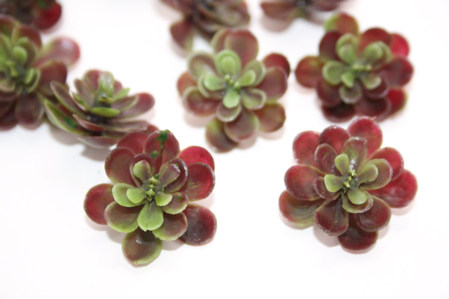 Fake Succulents Sedum Pick with 30 Artificial Mini Etsy